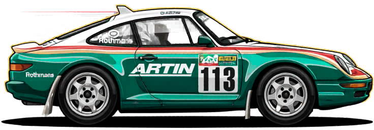 Teal #113 slot car