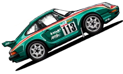 Green #113 racer